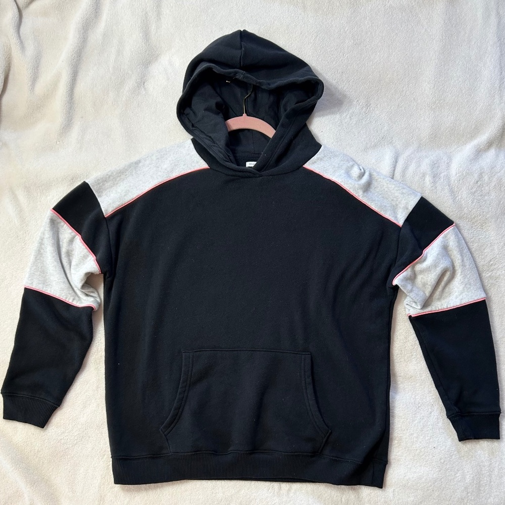 American Eagle AHH-mazingly Soft Hoodie with Colorblock Panels & Piping size S